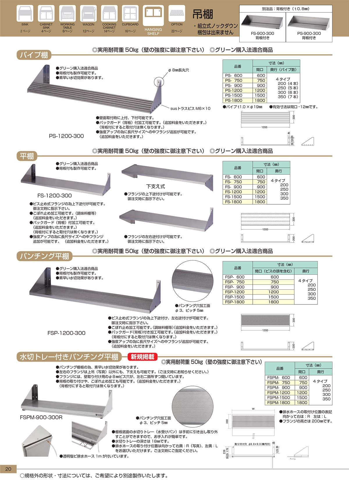 東製作所（azuma）カタログ P20 P21
