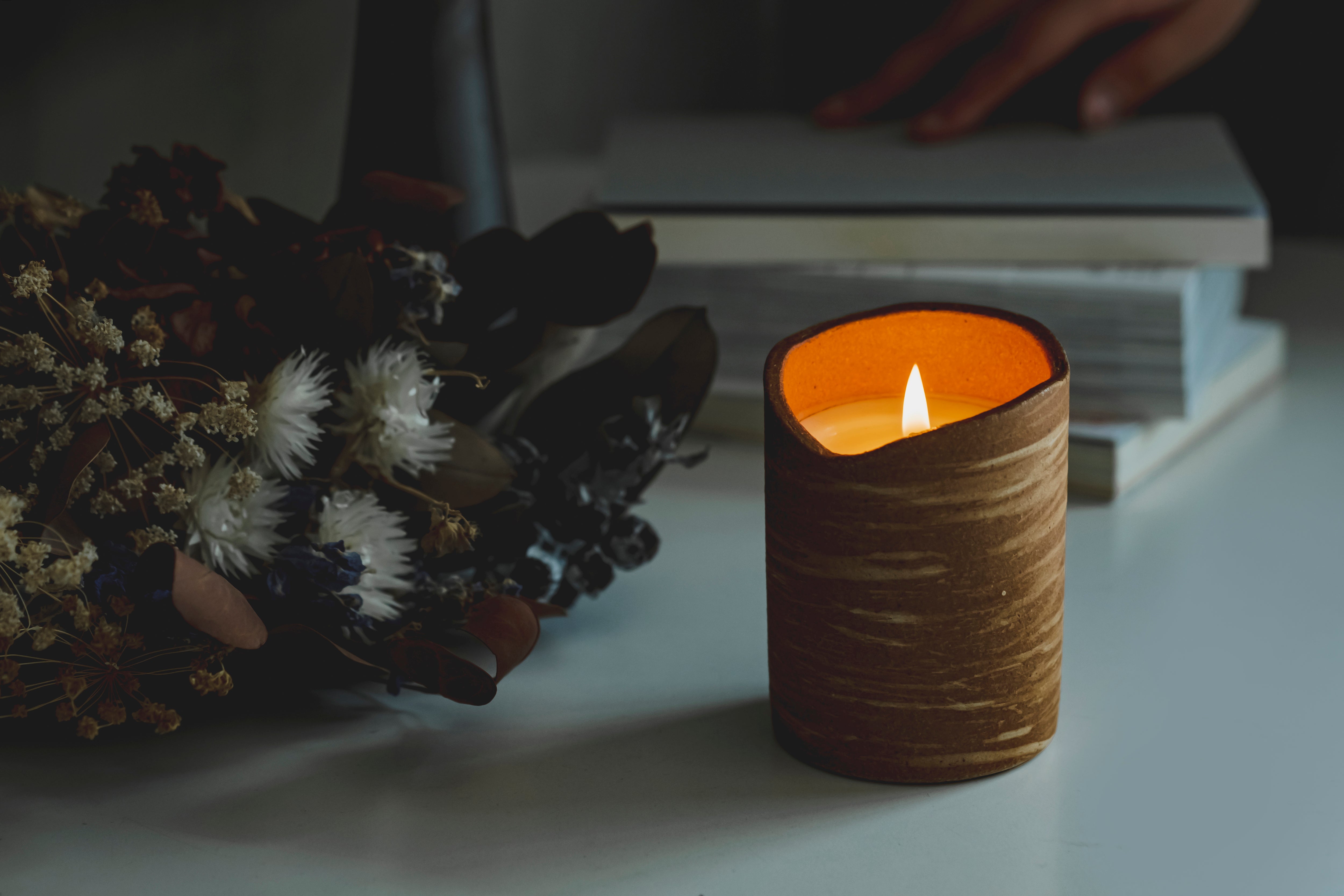 通販】和風のプレゼントに アロマキャンドル 秋風– 風狂 huukyou