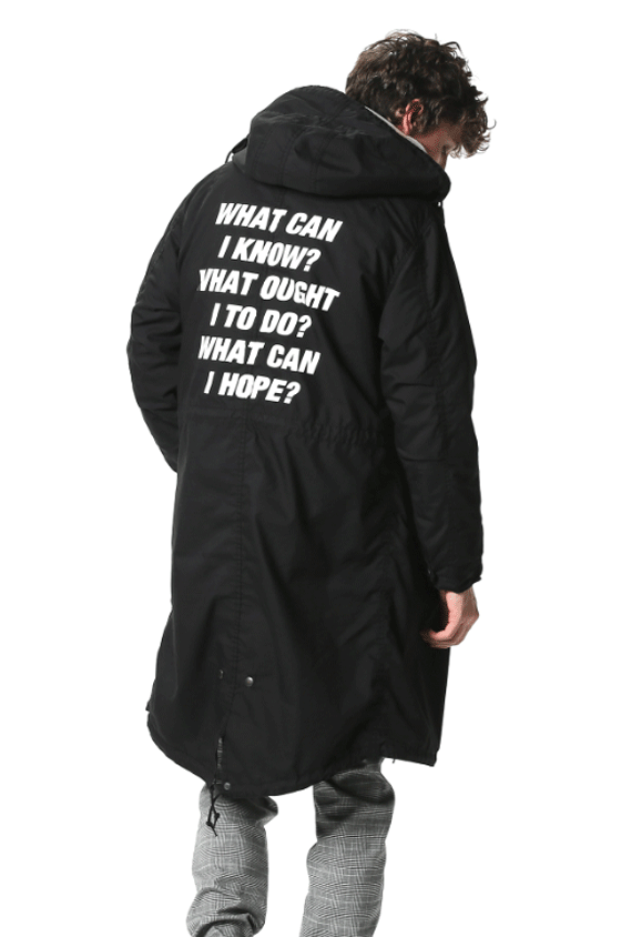 SOPH.初売り】uniform experiment×ALPHA M-51 MODS COATは使い勝手良し