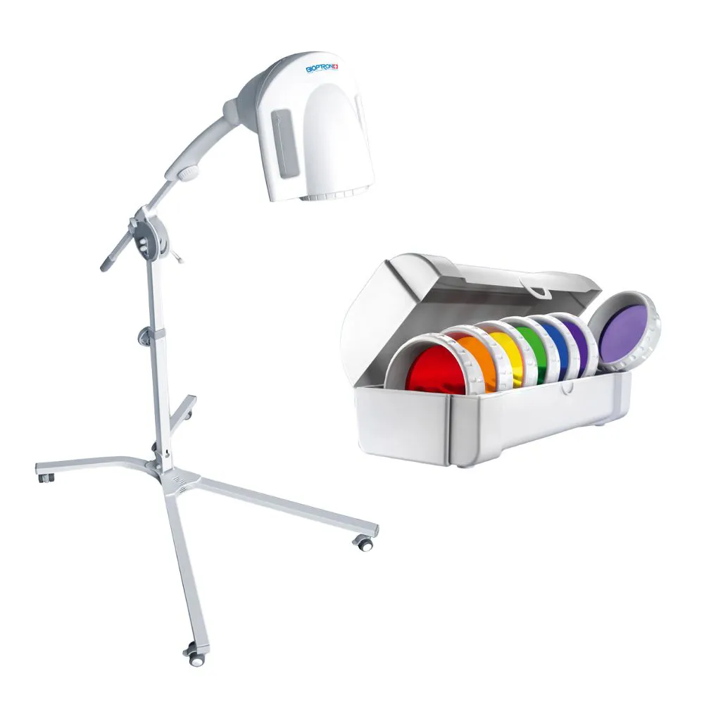BIOPTRON PRO1 - Full Set with Stand and Color Therapy - Hyperlight USA