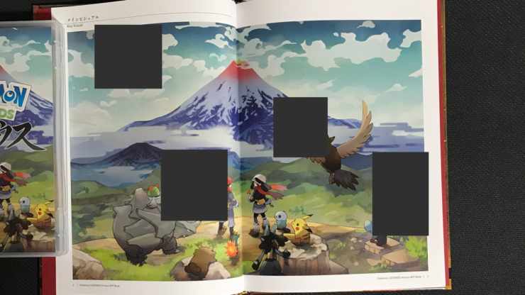 Pokémon LEGENDS アルセウスの予約特典で貰えるアートブックの内容