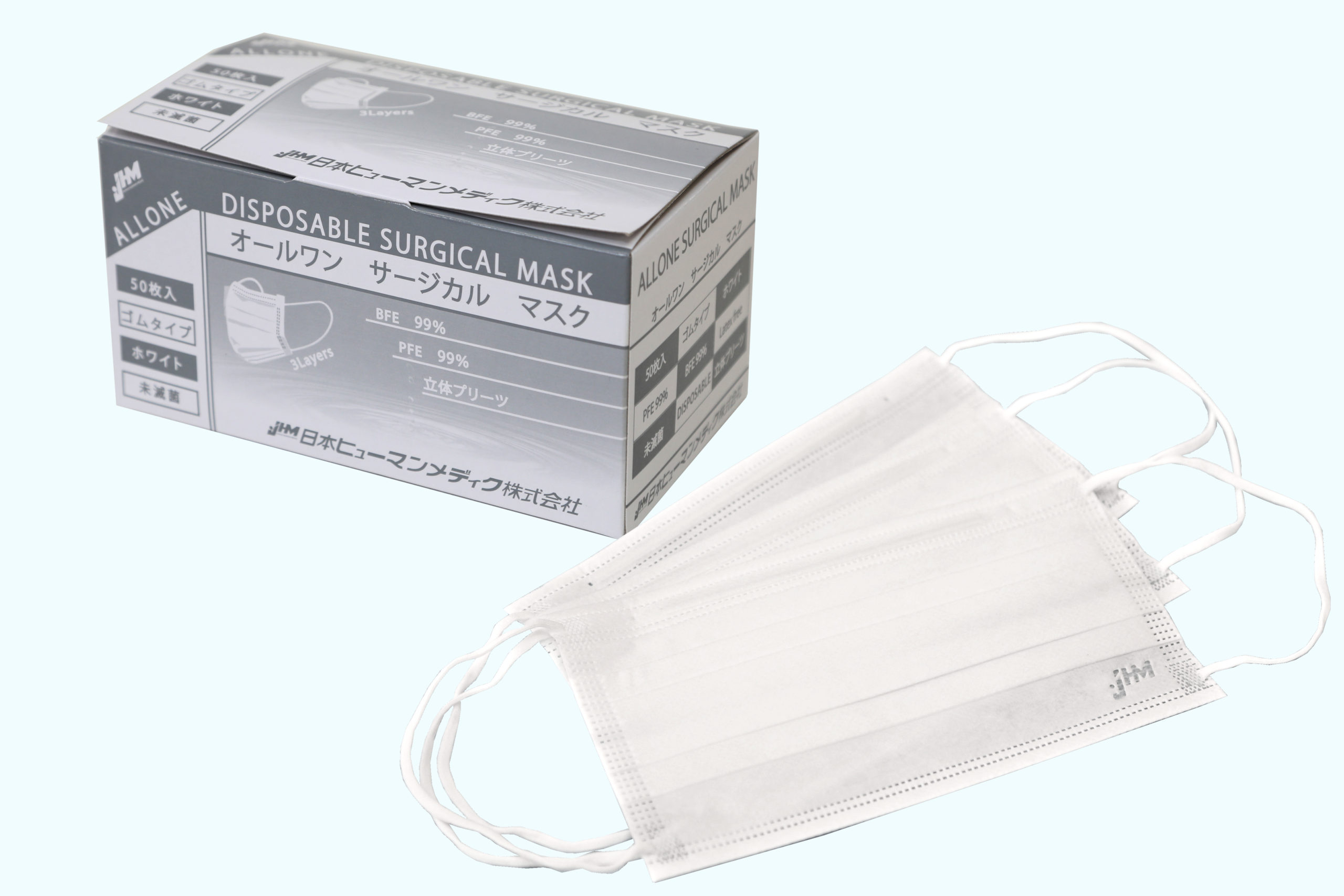 オールワン サージカル マスク - 日本ヒューマンメディック株式会社