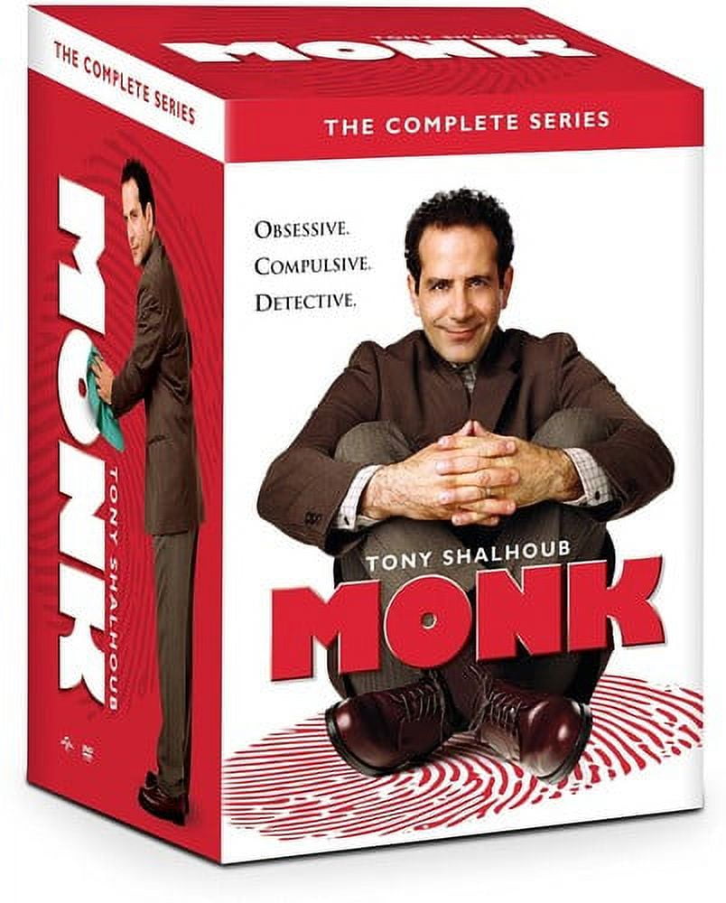 Monk TV Show: The Complete Series Box Set (DVD) - Walmart.com