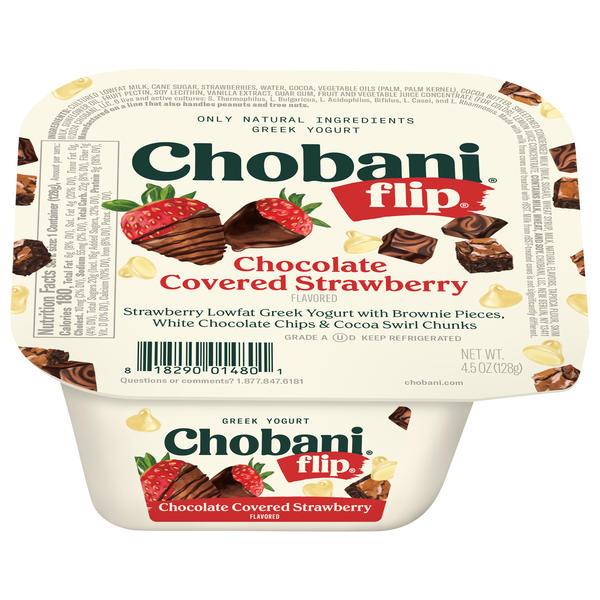 Save on Chobani Flip Greek Chocolate Covered Strawberry Yogurt Cup