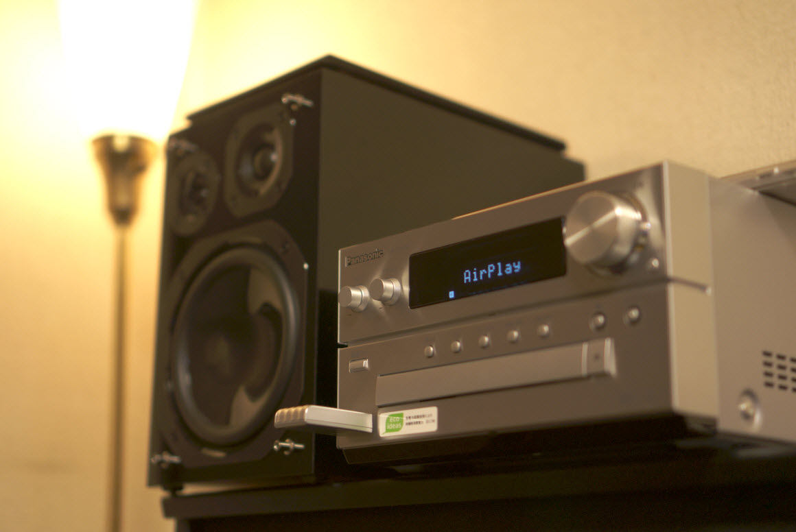 SC-PMX9パナソニックのハイレゾ音源再生ミニコンポのレビュー置き場所