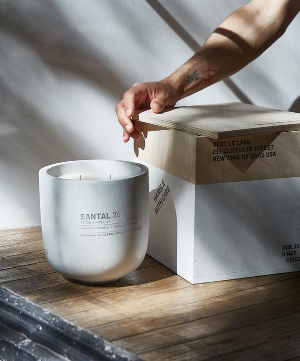 Le Labo Santal 26 Large Concrete Scented Candle 1.2kg | Liberty