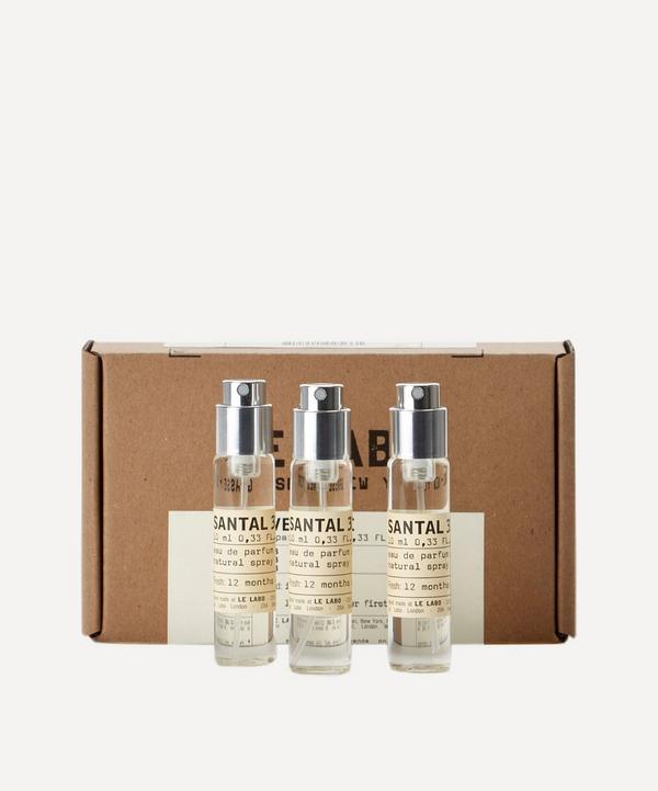 Le Labo Santal 33 Eau de Parfum Travel Tube Refills 3 x 10ml | Liberty