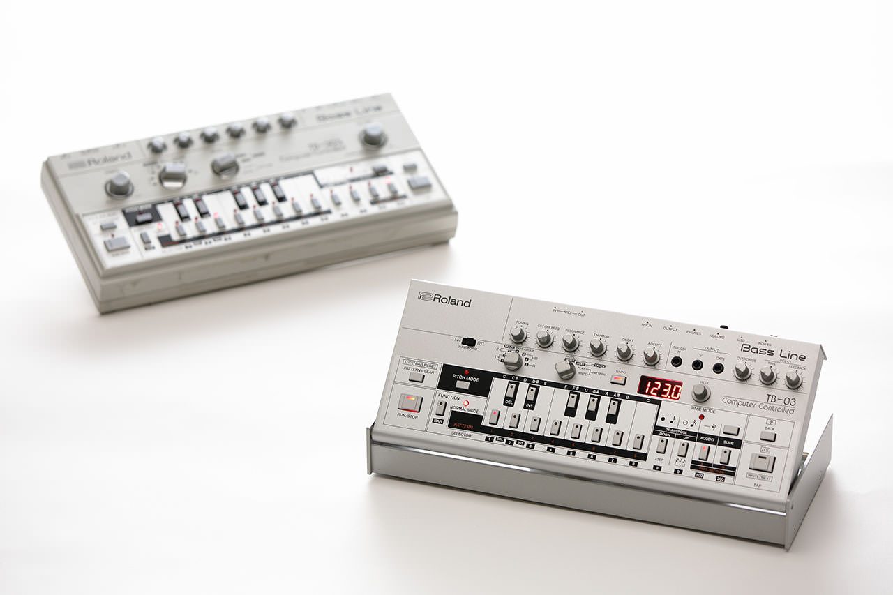 製品開発ストーリー #27：ローランド TR-09／TB-03／VP-03 〜 30年以上