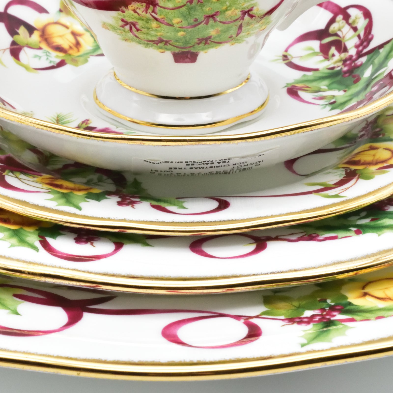 ロイヤルアルバート オールドカントリー クリスマスツリー 5ピース