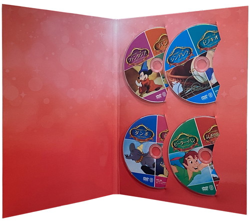 新品 ディズニー世界名作アニメDVDセット 8作品収録 / (4枚組DVD) 8DVD