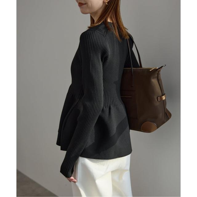 スローブ イエナ（SLOBE IENA）/Vネックペプラムカーディガンの通販は