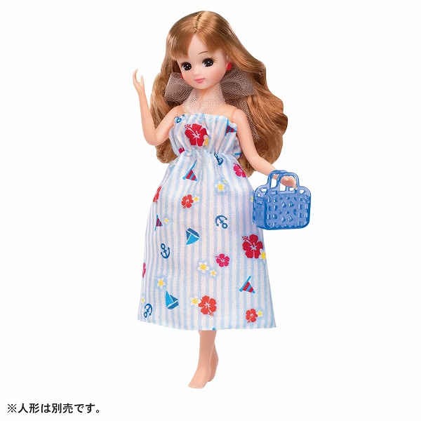 リカちゃん LW-13 マリンワンピ&セーラー水着セット タカラトミー