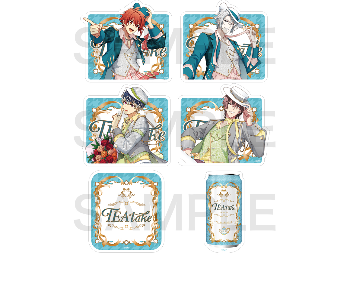 goods-05 ダイカットステッカーセット TEA take | アイドリッシュ