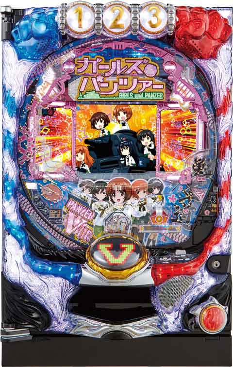 パチンコセル Pガールズ&パンツァー 劇場版 2L9YU3Y 通電のみ パチンコ