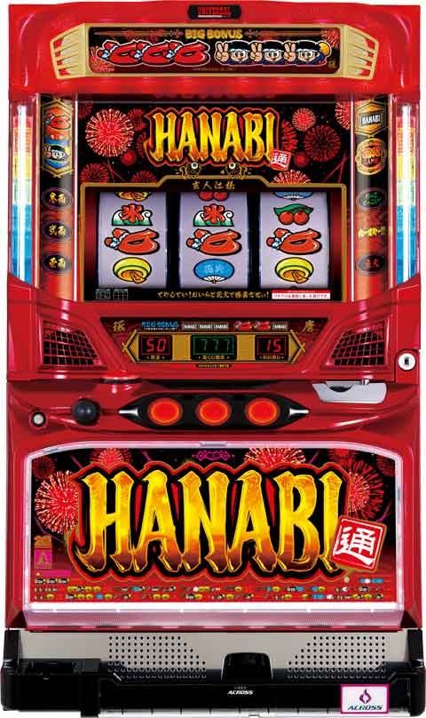 ハナビ通 パチスロ スロット 機械割 天井 初打ち 打ち方 スペック