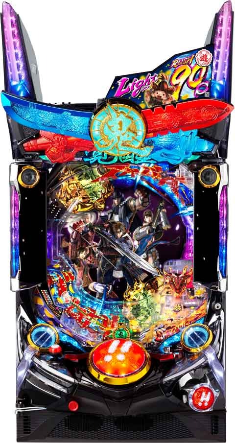 ぱちんこ 新鬼武者 狂鬼乱舞 Light Version パチンコ スペック 予告 初