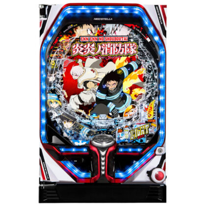 大当たり確率1/129.9の遊びやすい『Pフィーバー炎炎ノ消防隊Light ver