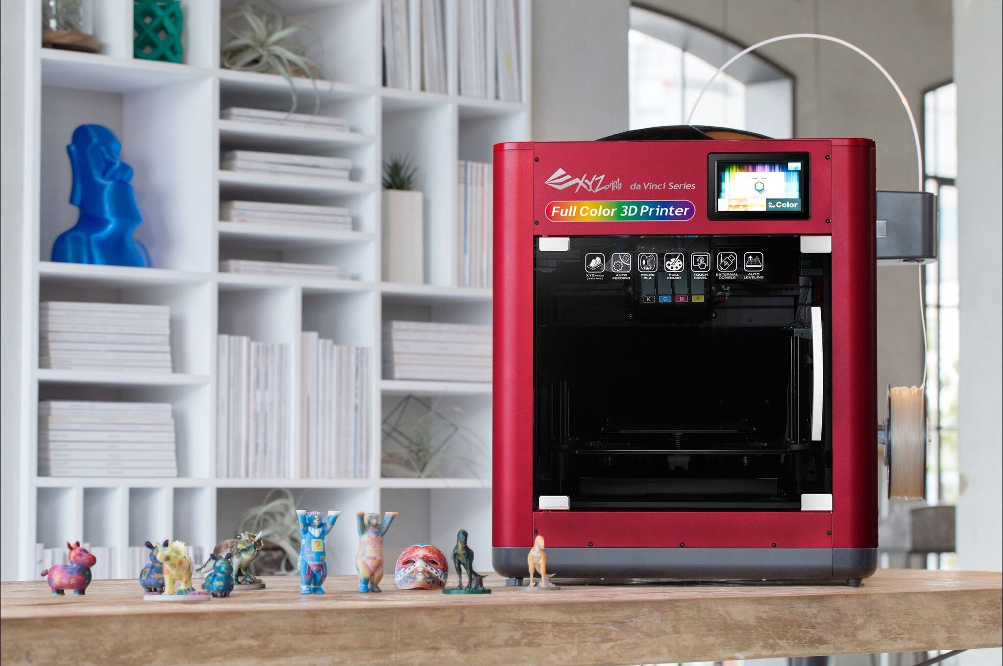 低価格フルカラー3Dプリンタ「da Vinci Color」登場 | 3DP id.arts