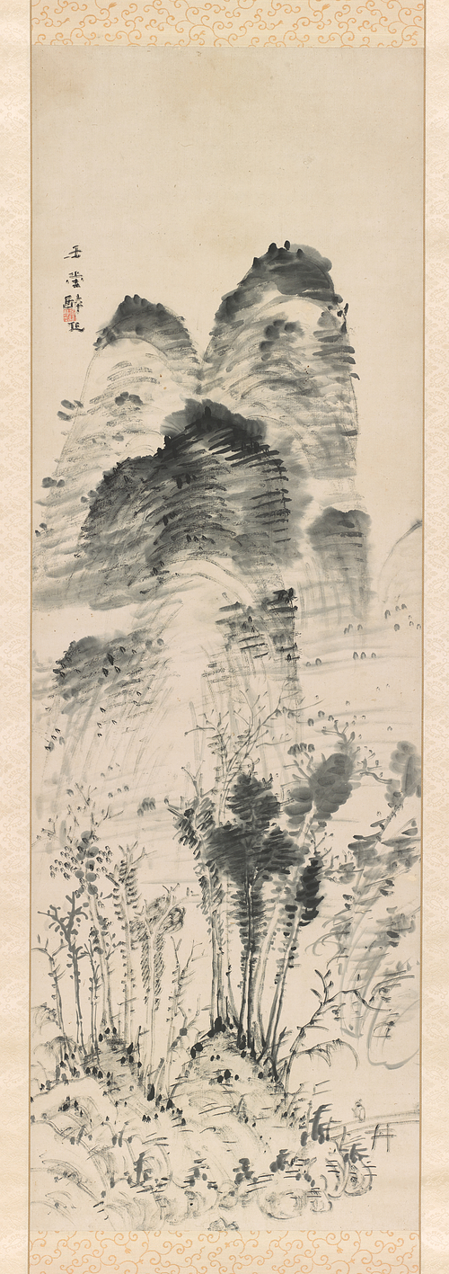 Ink landscape 水墨山水図 - National Museum of Asian Art