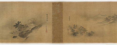 Eight views of Xiaoxiang 瀟湘八景図 - National Museum of Asian Art