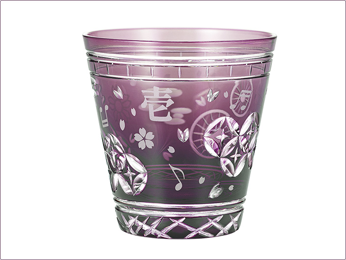 千本桜 江戸切子グラス／プレミアムキャラクターグッズ通販サイト