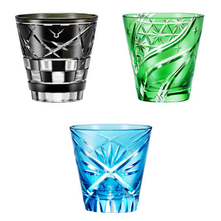 コードギアス 反逆のルルーシュ 江戸切子グラス／プレミアム