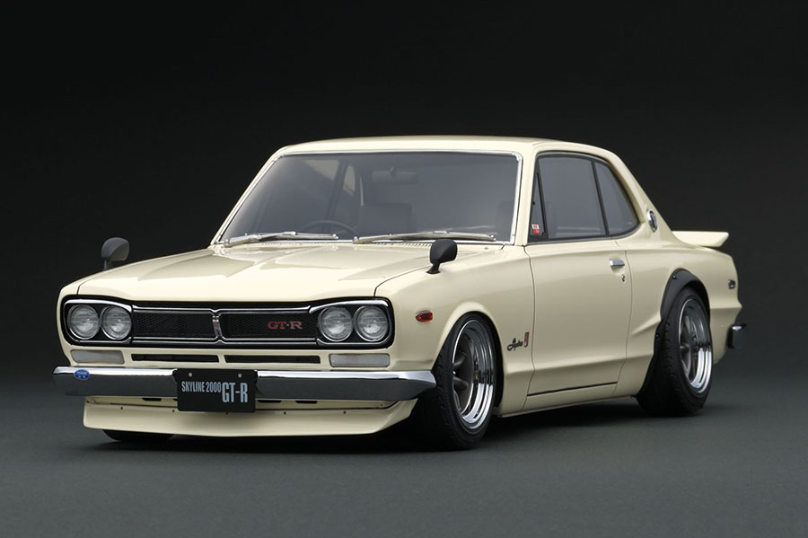 IG0496 1/12 Nissan Skyline 2000 GT-R (KPGC10) White | LINE UP