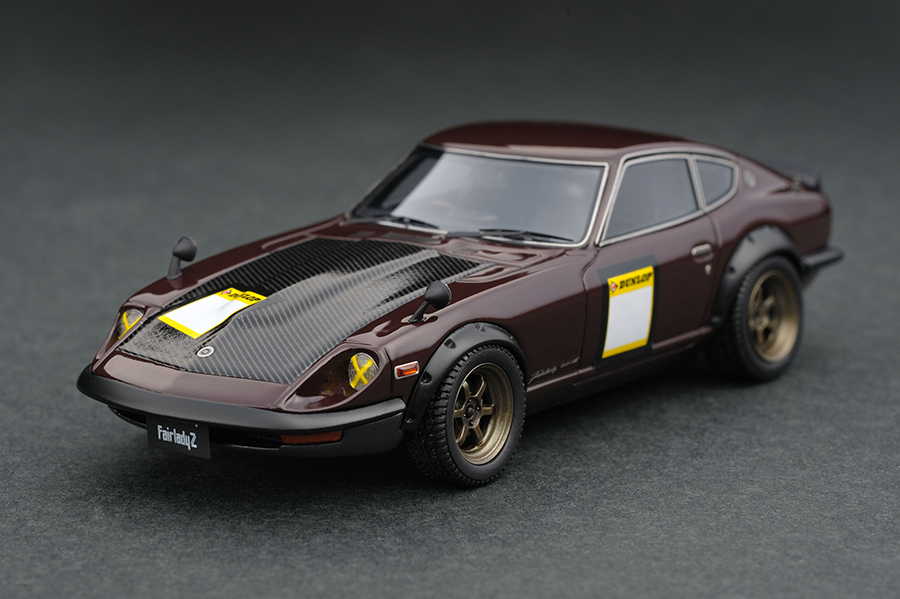 IG0241 1/43 Nissan Fairlady Z-G (HS30) Maroon Circuit Ver | LINE