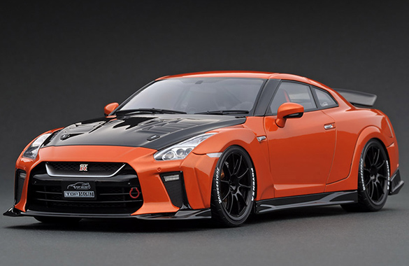 IG1532 1/18 TOP SECRET GT-R (R35) Orange | LINE UP | [公式