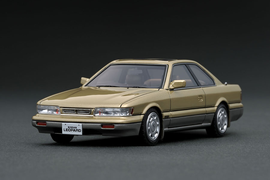 IG1567 1/43 Nissan Leopard (F31) Ultima V30TWINCAM TURBO Beige