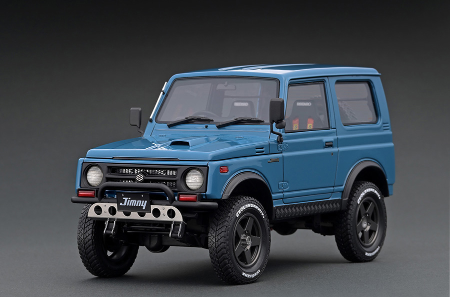 IG1722 1/18 SUZUKI Jimny (JA11) Lift Up Blue | LINE UP | [公式