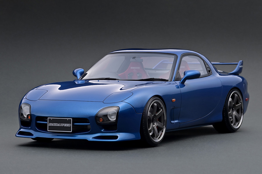 IG1834 1/12 Mazda RX-7 (FD3S) Mazda Speed Aspec Blue | LINE UP