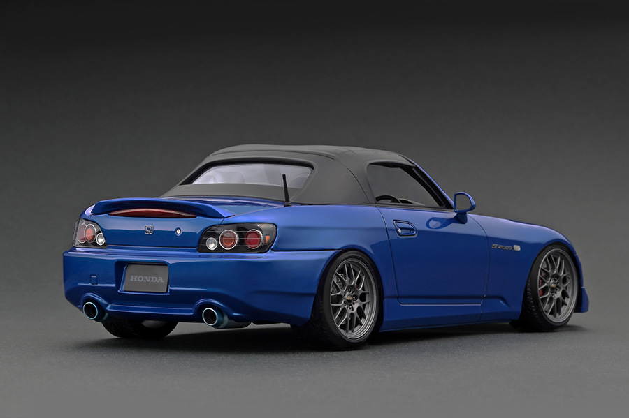 IG2586 1/18 Honda S2000 (AP2) Blue Metallic | LINE UP | [公式