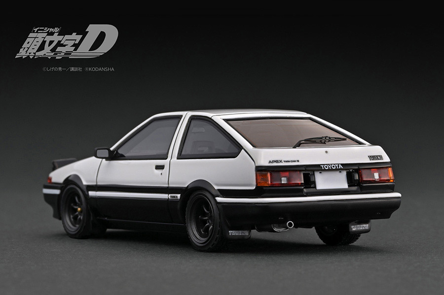 IG2872 1/43 INITIAL D Toyota Sprinter Trueno 3Dr GT Apex (AE86