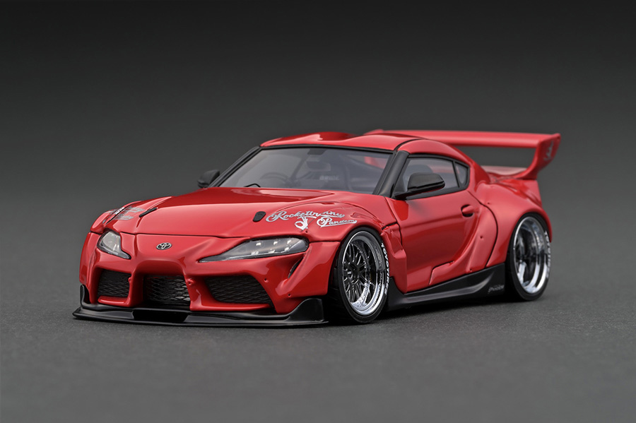 IG2143 1/43 PANDEM Supra (A90) Red Metallic | LINE UP | [公式