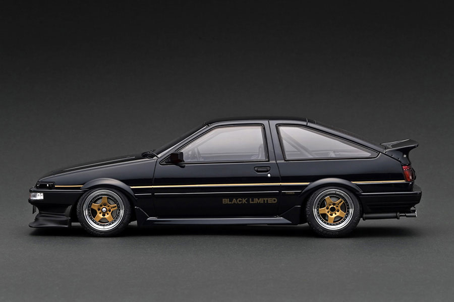 IG3490 1/18 Toyota Sprinter Trueno (AE86) 3Door GT Apex Black