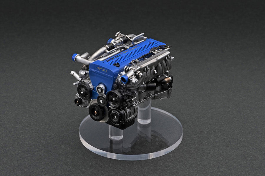IG3319 1/18 VERTEX JZX100 Chaser Blue Metallic With Engine | LINE
