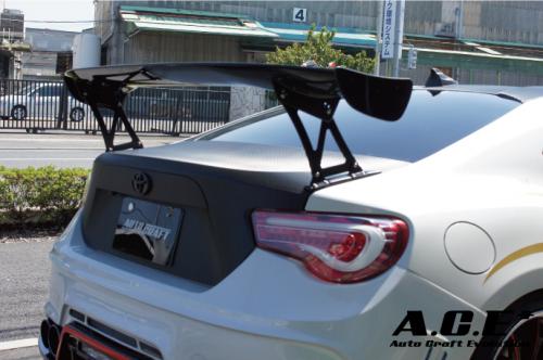 GT-WING】AUTO CRAFT A.C.E 86 ZN6 A.C.E+ 3DカーボンGTウィングTYPE-2