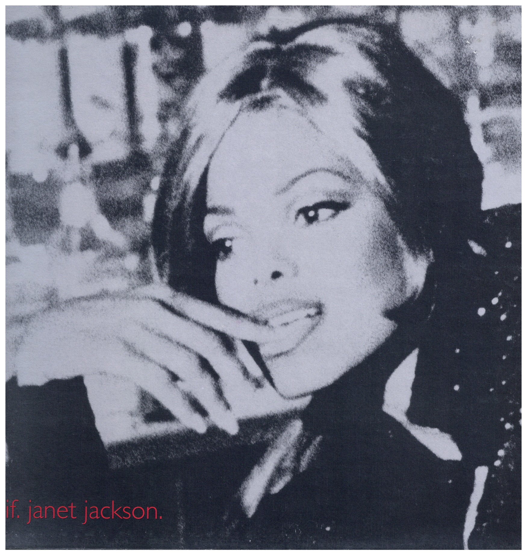 中古ﾚｺｰﾄﾞ JANET JACKSON – IF – レコード販売 フリークス