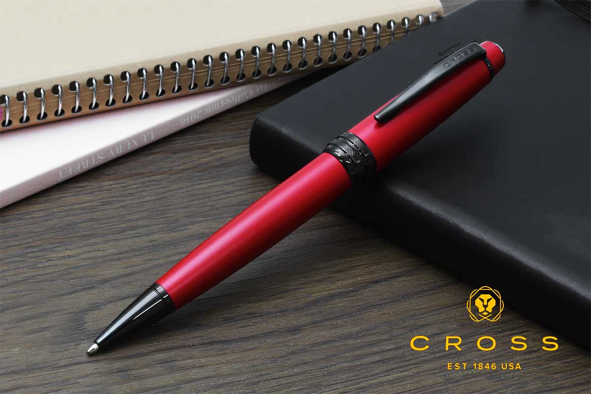 クロス(CROSS) ボールペンBAILEY ベイリー マットレッドラッカー