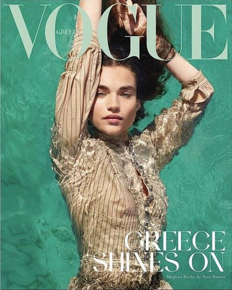 Vogue Greece July/August 2021 Cover (Vogue Greece)