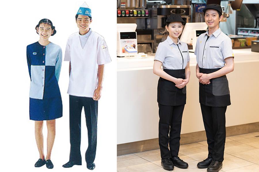 50年で「マクドナルド」の制服はどう変わった？ 男女差にも注目/関西