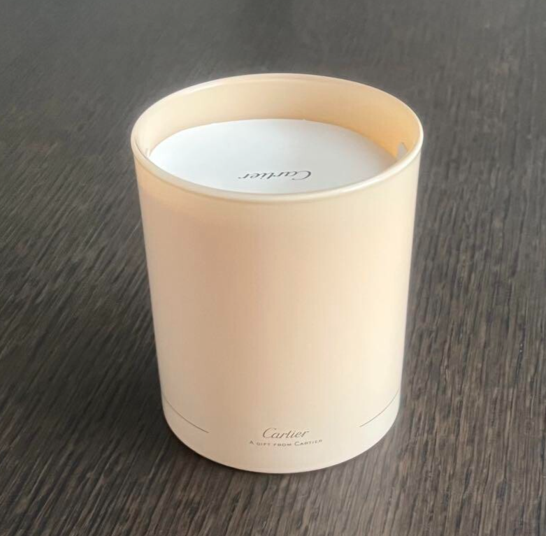 Panthère de CARTIER Candle Panther Cheetah White 185g 6.5oz