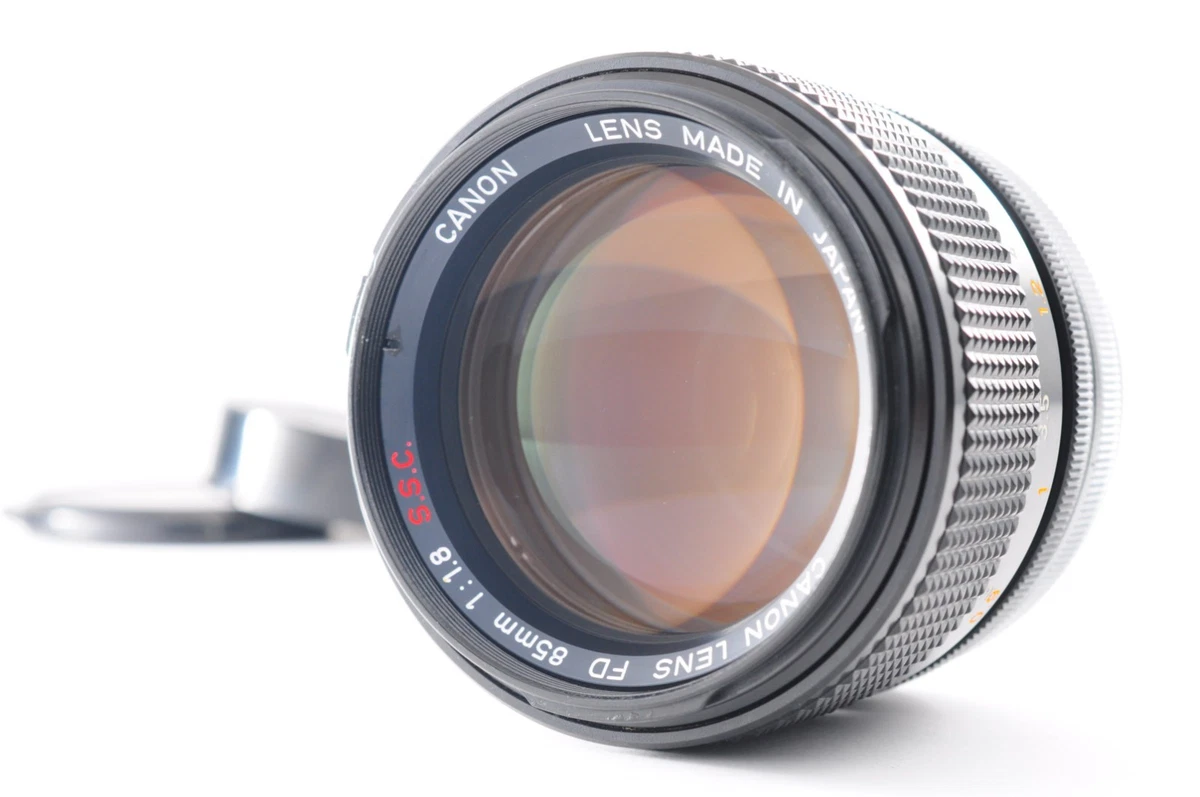Canon FD f/1.8 Camera Lenses 85mm Focal for sale | eBay