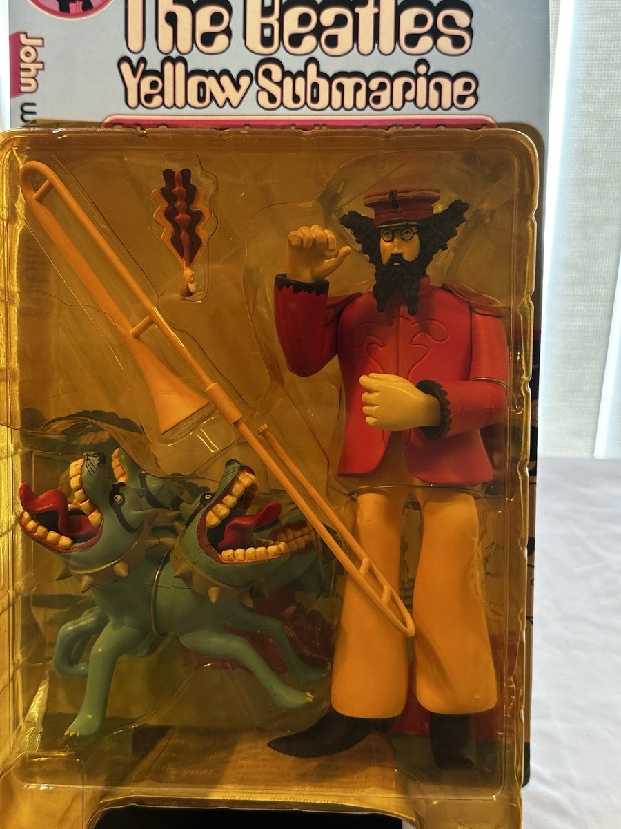 McFarlane Toys 2000 The Beatles Yellow Submarine John with Bulldog