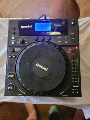 GEMINI CDJ-250PROFESSIONAL MP3/CD PLAYER | eBay