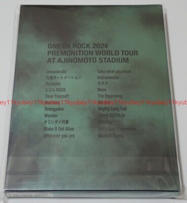 New ONE OK ROCK 2024 PREMONITION WORLD TOUR at AJINOMOTO STADIUM