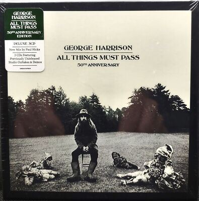 George Harrison: All Things Must Pass 3 CD Set - 50th Anniversary