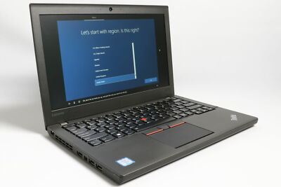 Lenovo ThinkPad Laptop X260 i5-6200U 2.4GHz 8GB 500GB SSD Webcam