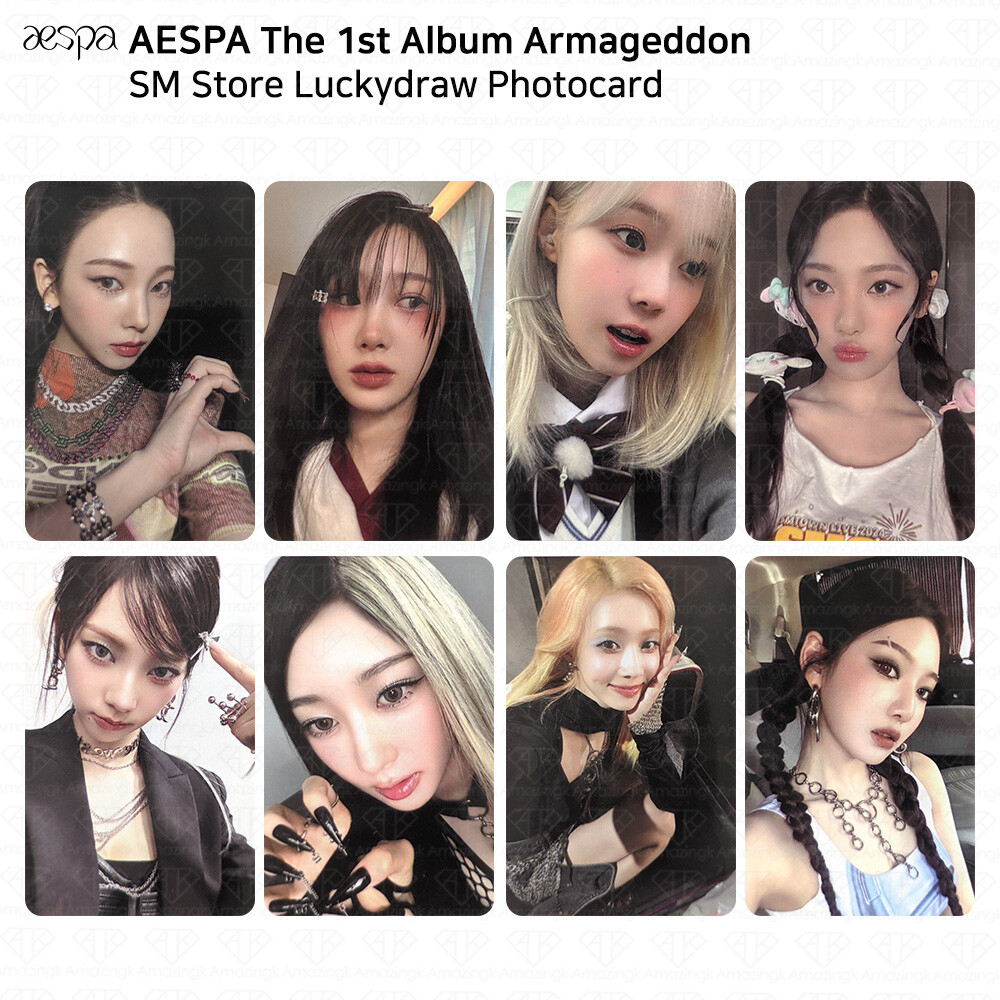 Aespa The 1st Album Armageddon Offline POP UP SM Store Luckydraw